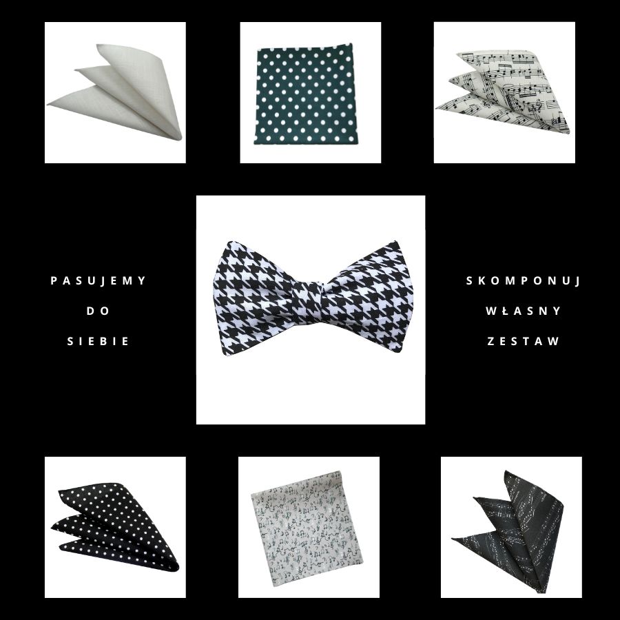 Mucha wiązana W pepitkę - obrazek 3