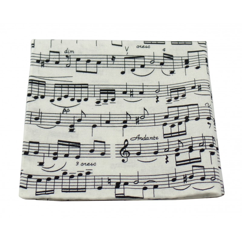 Poszetka ręcznie obszywana Kompozytor - obrazek 2