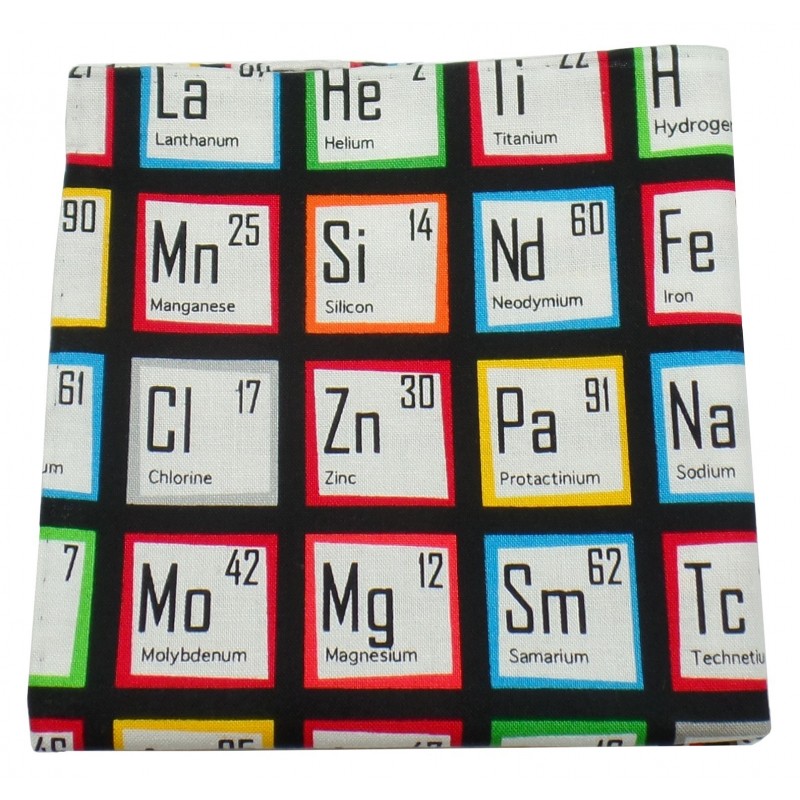 Poszetka ręcznie obszywana Mendelejewa - obrazek 2
