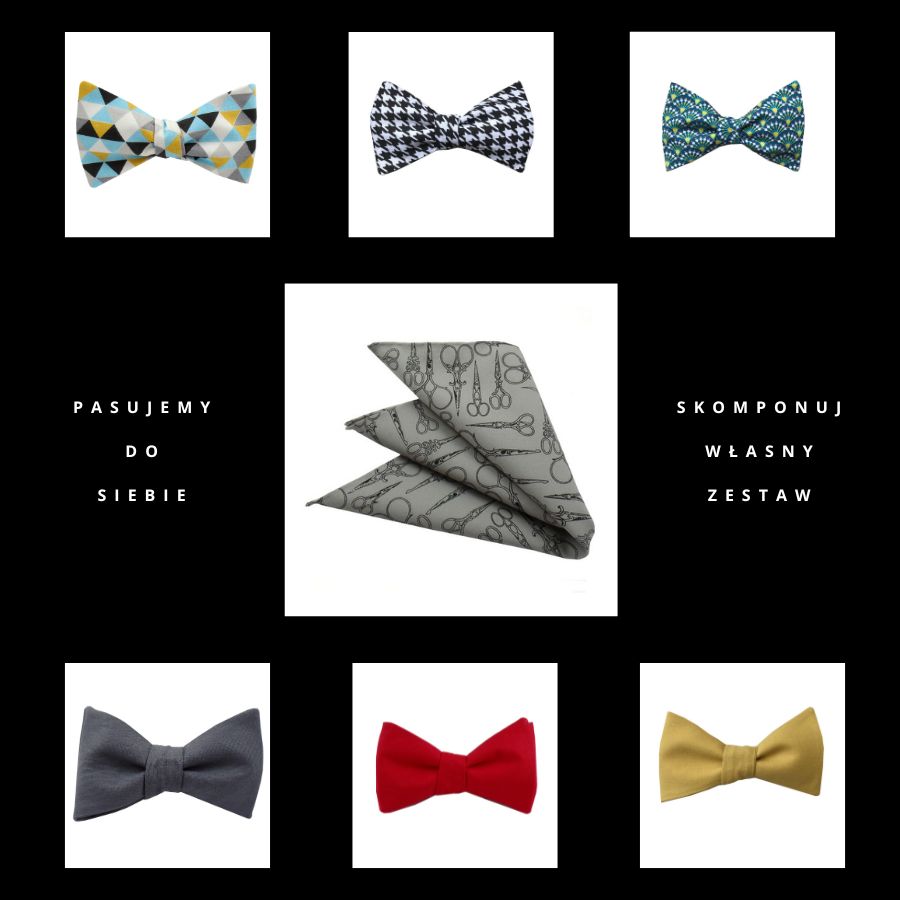 Poszetka ręcznie obszywana Nie drażnij fryzjera! - obrazek 3