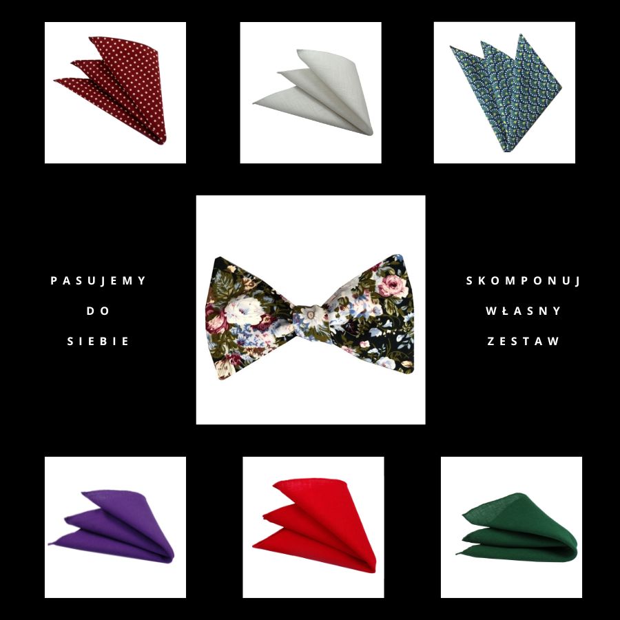 Mucha wiązana Ogród nocą - obrazek 3